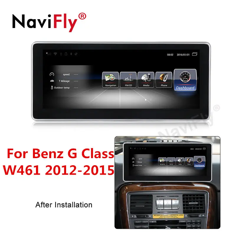 Perfect 4G LTE 3+32G Android Car radio Multimedia Player GPS Navigation For Mercedes Benz G Class W461 2012 2013 2014 2015 NTG4.0 NTG4.5 0