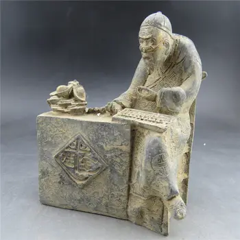 

China,noble collection,bronze ware,big pallet,sculpture