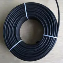10 AWG черный+ красный 6 квадратных одноядерный фотоэлектрический кабель MC4 Разъем аксессуары кабелей для солнечной Системы Установка