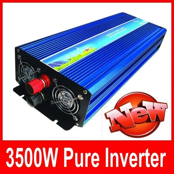 

3.5KW 3500W 3500 Watt Pure Sine Wave Power Inverter Home Car DC 12V to AC 220