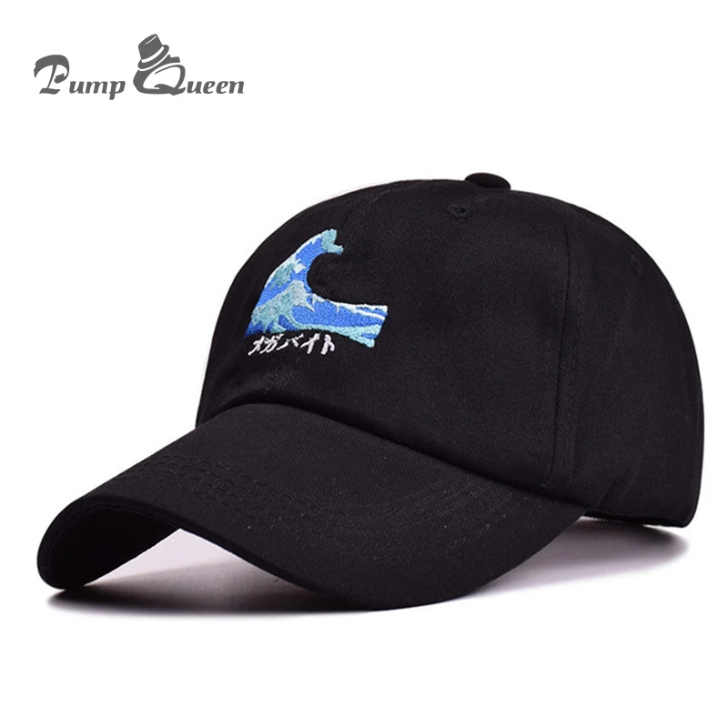 

2017 New Snapback Waves Embroided Baseball caps HEYBIG hippest Dad cap Adjustable youth Hip hop Hats