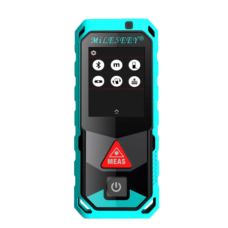 

Free Shipping Professional Bluetooth Portable Laser Rangefinder With Rotary Touch Screen Laser Distance Meter Measuring Tools