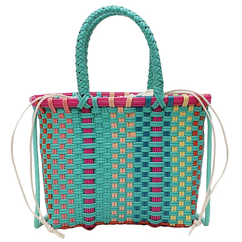 

Weaving Crossbody Bags For Women Fashion Small Messenger Shoulder Bag Ladies Simple Handbags Summer Travel Bags