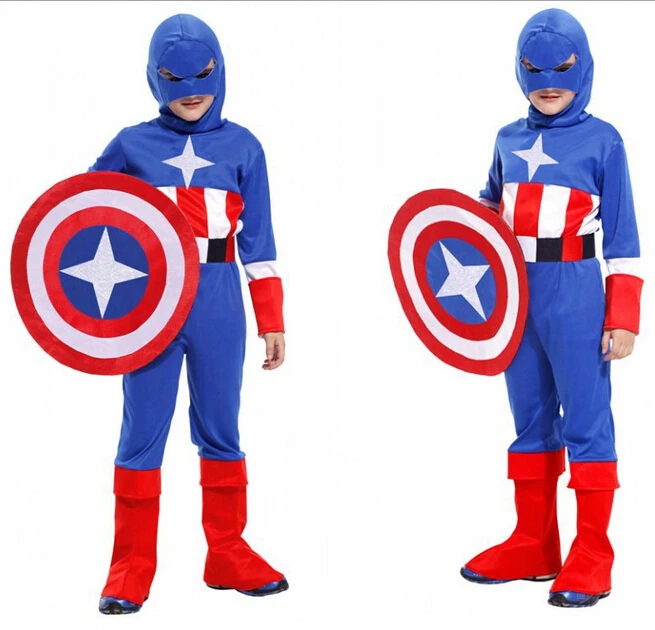 captain america fancy dress costume