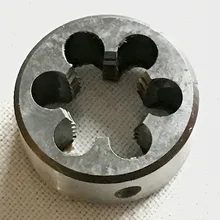 O envio gratuito de 1 PC Não padrão rodada Die M21 * 1.0/1.5mm rodada Ferramentas de threading Torno Modelo Engenheiro Tópico Criador 21mm x 1.0mm