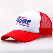 Регулируемый ошейник для собак кепки сделать Америку большой снова шляпа Дональд Трамп хлопок Один размер буквы