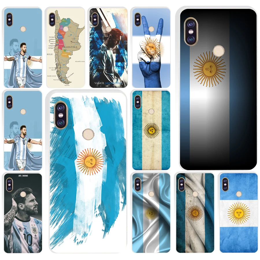218AQ Аргентина Мягкий Силиконовый ТПУ чехол для телефона xiaomi redmi 6 pro note 5 plus 4 4x mi 8 |