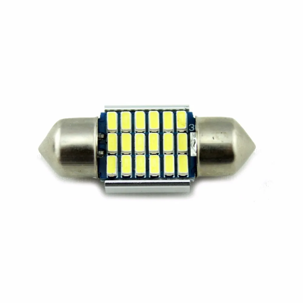 Яркий 1 шт. C5W светодиодный купол Festoon canbus 3014 18 SMD 27SMD 30SMD 33 интерьерные огни 31 мм 36 39 41