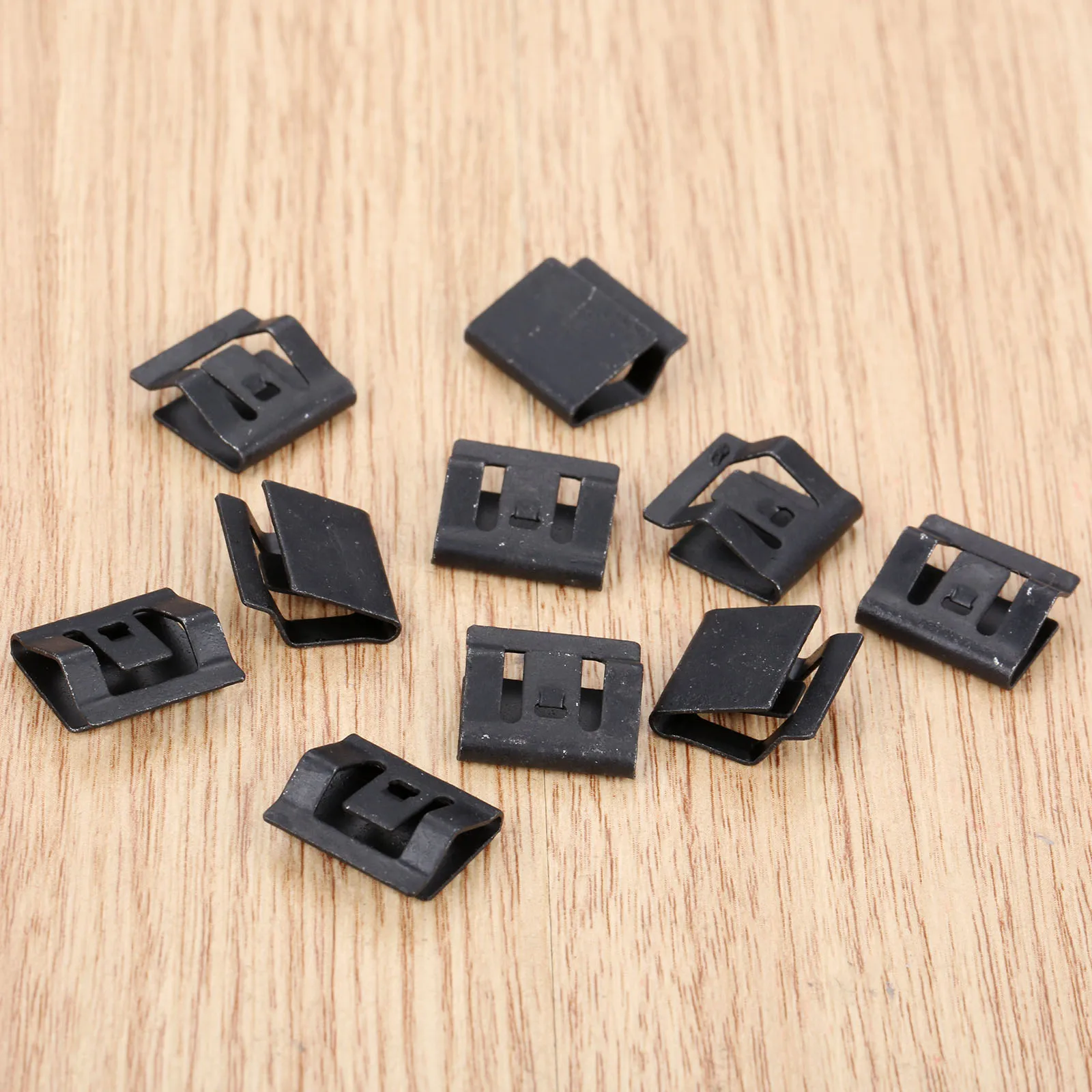 

10Pcs Car Console Navigation CD DVD Sound Panel Metal Iron Fastener For Honda Civic Accord