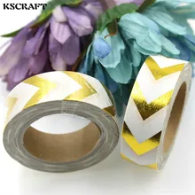 KSCRAFT 15 мм * 10 м Клейкая Лента для Скрапбукинга DIY Craft Деко Маскировки Липкий Японский Бумаги Васи Лента Полоса