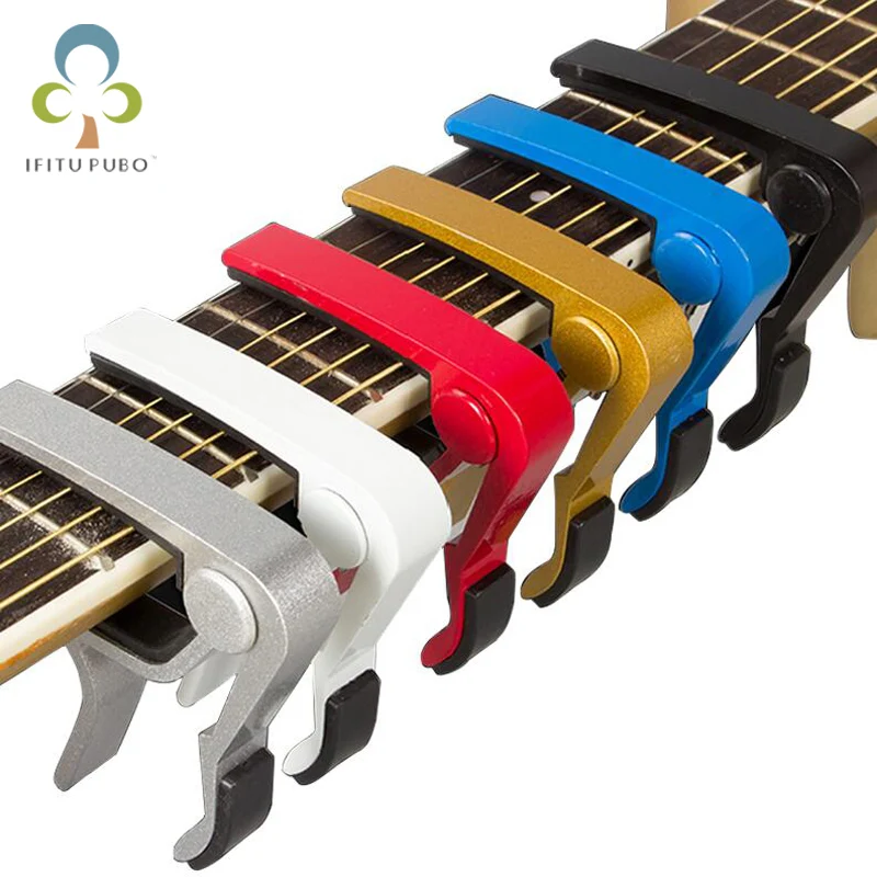 Capo de guitarra para guitarra acústica y eléctrica, ajuste de tono