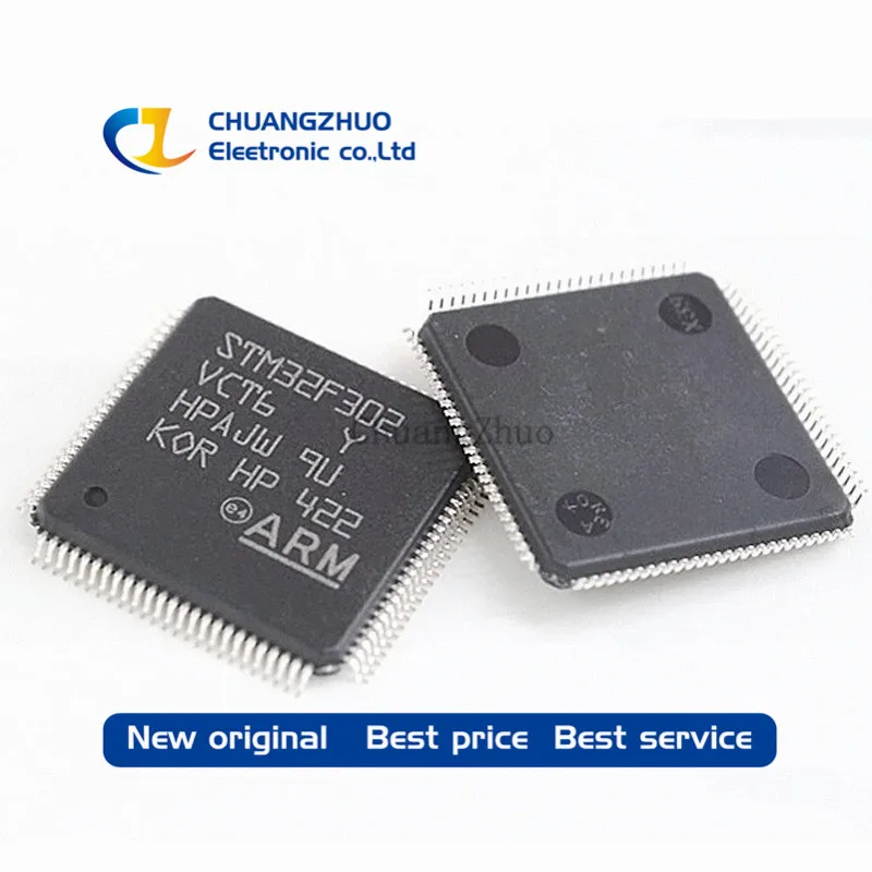 5 шт. Бесплатная доставка STM32F302VCT6 MCU 32BIT 256KB FLASH 100LQFP | Электроника