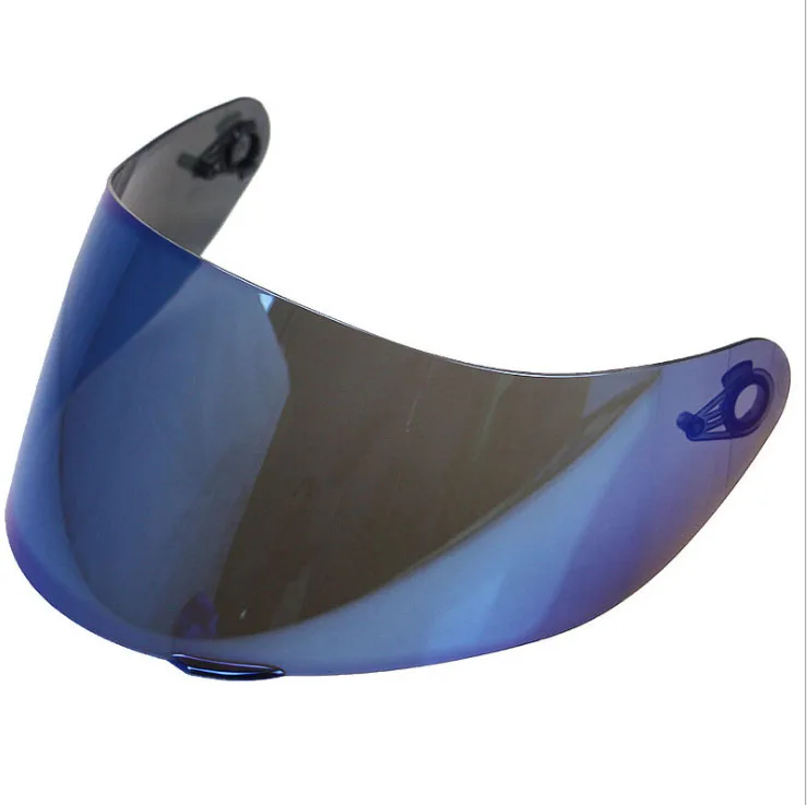Шлем козырек для AGV K5 K3 SV мотоциклетный забрало шлема Запчасти оригинальные очки для agv k3 sv k5 Мотоцикл шлем объектив полный уход за кожей лица - Цвет: Синий