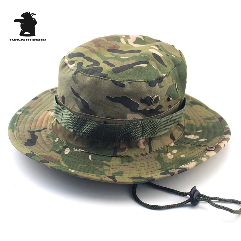 Шляпа Мультикам армейская шляпа BOONIE 26 цветов военная камуфляжная Панама для