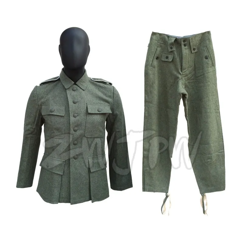 JERMAN M43 WH SS FIELD GRAY WOL JAKET 