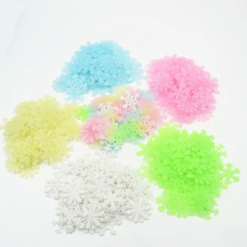 

50Pcs Luminous Stickers Glow In The Dark Stars Sticker Decal for Kids Baby Rooms Colorful Fluorescent Stickers Home Decor