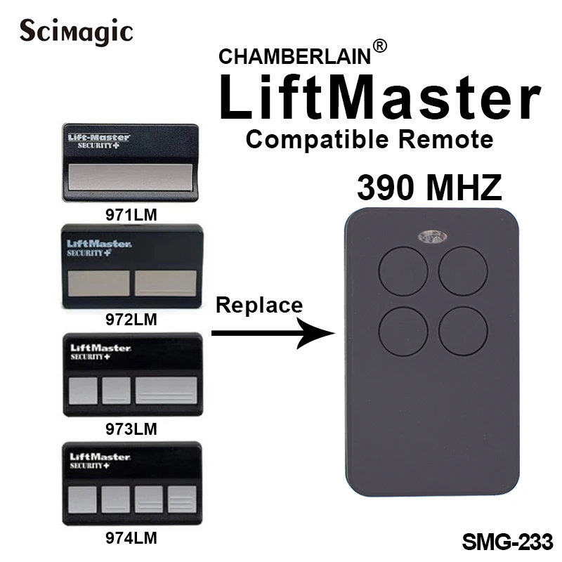Buy Universal gate control 390mhz 971lm 973lm