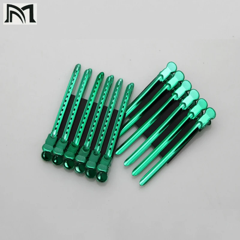 12Pcs/Box Color Stainless Steel Hairpin Crane Mouth Clip Hair Styling Zoning Metal Clip For Long Duck Mouth Beauty Hair Tools C5 12Pcs/Box Color Stainless Steel Hairpin Crane Mouth Clip Hair Styling Zoning Metal Clip For Long Duck Mouth Beauty Hair Tools C5