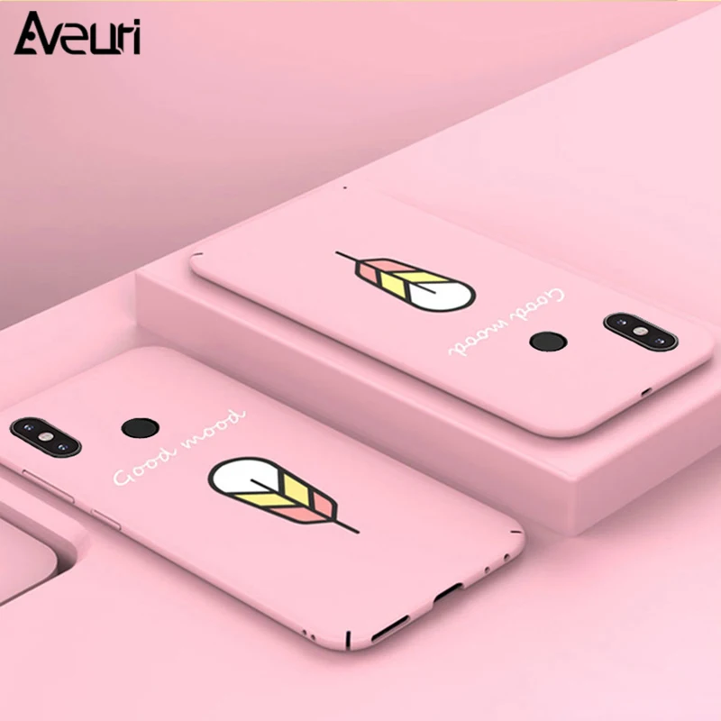 3D Cartoon Cute Phone Case For Xiaomi mi 9 8 A2 Lite Redmi 5 Plus 6 Pro Coque PC Cover Case For Xiaomi Redmi Note 7 5 6 Pro 4 4X