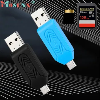 

Reliable MINI USB 2.0 +OTG Micro SD/SDXC TF Card Reader Adapter U Disk Support USB 1.1 Version Specification