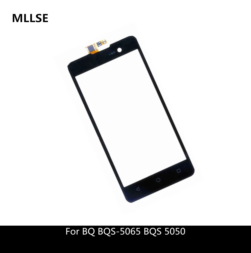

5.0 inch Black Touch Screen For BQ BQS-5065 BQS 5065 Touch Sensor Panel Digitizer Glass Lens Touchscreen + 3M Sticker