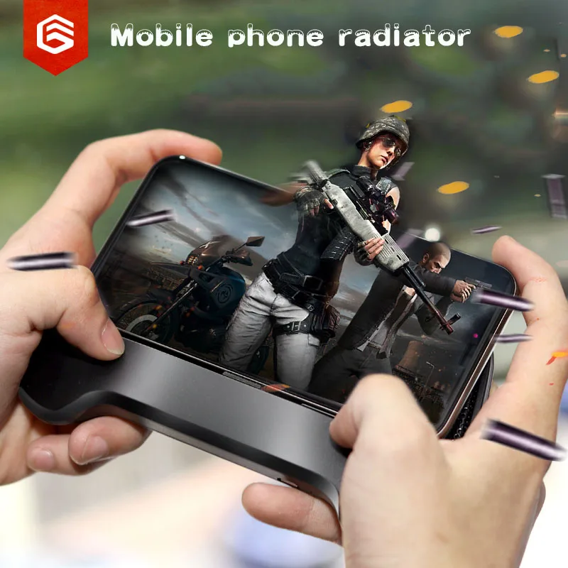 

Universal Mobile Phone Radiator multiple function Cooling Fan Battery charge Phone Holder for smart phone