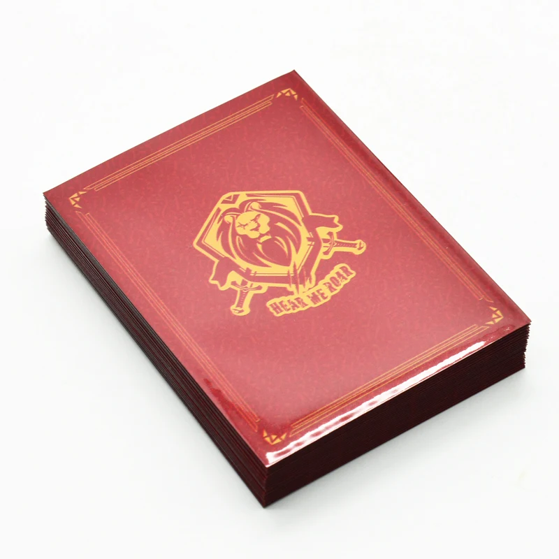 

100pcs cards sleeves for board game card holder protector game of thrones for magical game the TCG star cards