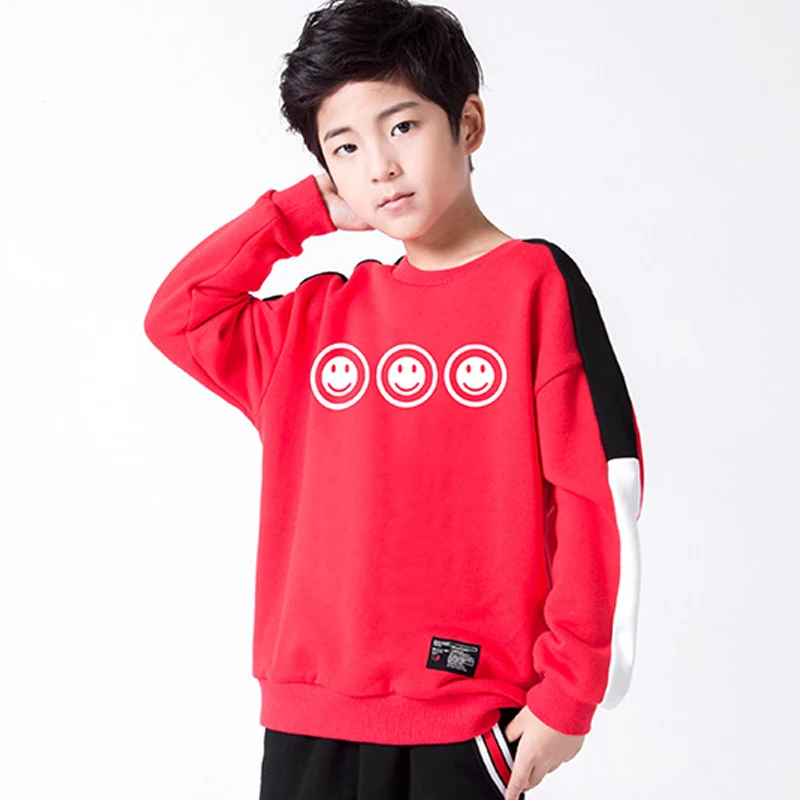 

5-12 Yrs Teens Kids Sweatshirts Spring Autumn Hoodies For Boy Casual Teenage Jackets Children's Clothing Brand Boys Sweatshirts
