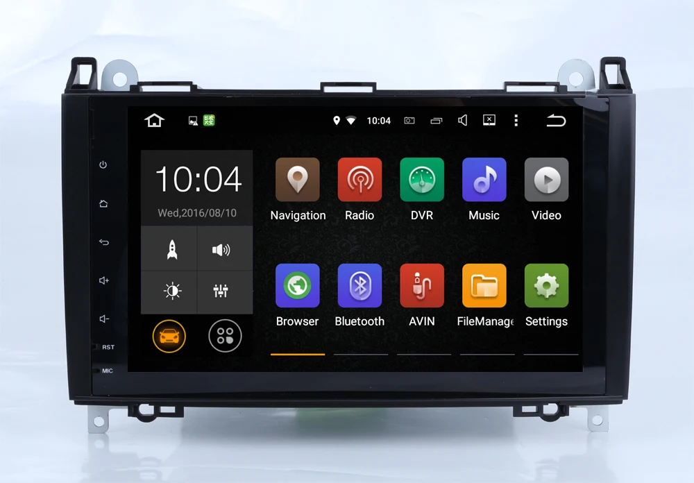 Discount 9 inch Android 7.1.1 Car DVD GPS Player For Mercedes Benz Sprinter W169 W245 W906 Vito Viano B200 Radio 2GB RAM+16GB ROM+16G Map 3