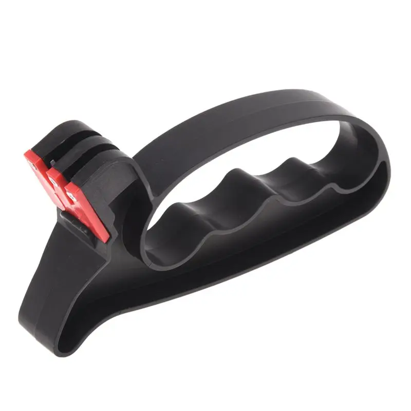 New 2-in-1 Knife / Scissor Sharpener With Hand Guard