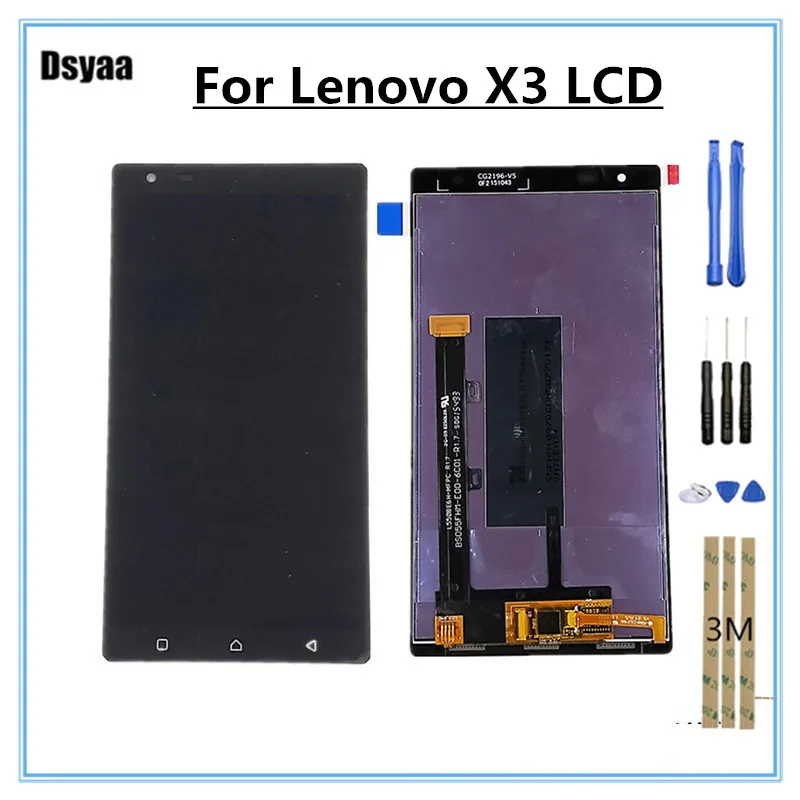 

For Lenovo Vibe X3 X3c50 X3c70 X3a40 LCD Display Touch Screen Replacement 5.5 inch LCD