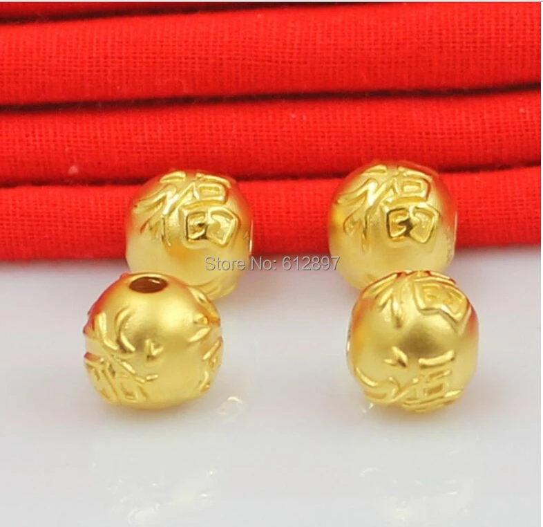 24K Yellow Gold Pendant / 3D Bless Big Round Loose Bead Pendant / 1.2G 1PCS цена 24K Yellow Gold Pendant / 3D Bless Big Round Loose Bead Pendant / 1.2G 1PCS цены онлайн