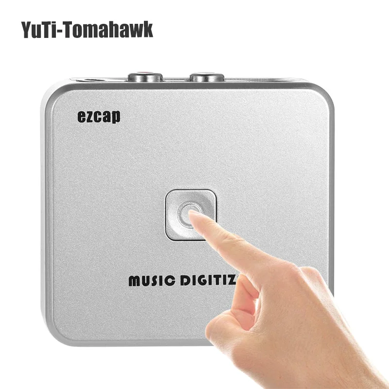 Audio Capture Recorder Music Digitizer with 3 5mm RCA IN Ports Save into SD Card USB