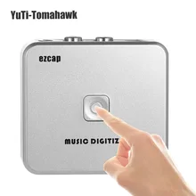 Audio Capture Recorder Music Digitizer with 3 5mm RCA IN Ports Save into SD Card USB