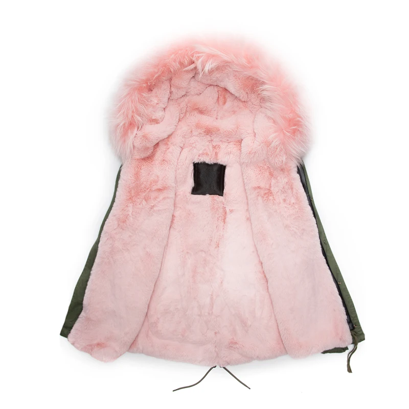 whole new brand latest design real raccoon dog furs hooded Women Mrs military parka whole new brand latest design real raccoon dog furs hooded Women Mrs military parka