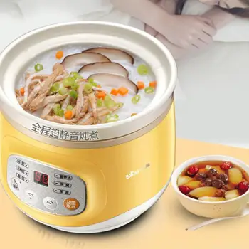 

Automatic Mini Casserole Stew Pot Of Porridge Pan Household Electric Stew Pot Of Porridge With Ceramic Bb Simmering Artifact
