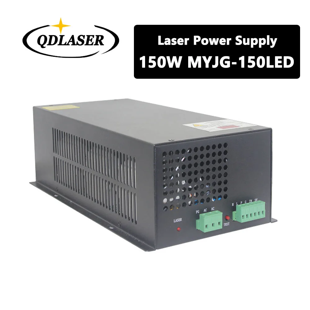 

150W CO2 Laser Power Supply for CO2 Laser Engraving Cutting Machine MYJG-150 LED