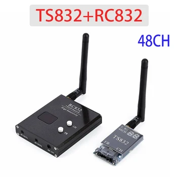 

TS832 RC832 Boscam 5.8G 48CH 600mW FPV Transmitter Receiver Combo AV VTX RX Set 7.4-16V For FPV Multicopter