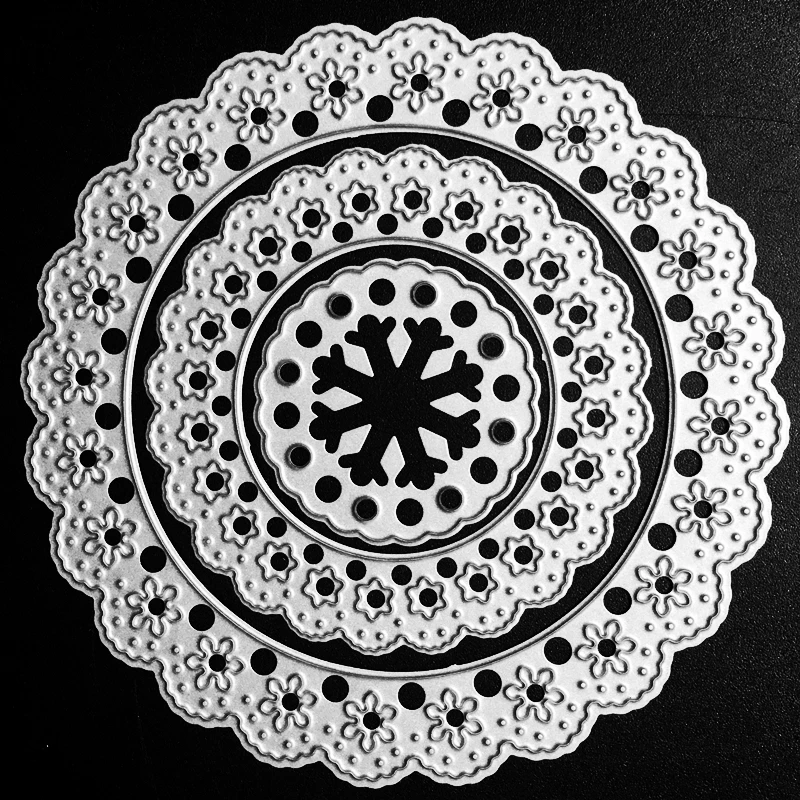 

SCD866 Flower Metal Cutting Dies For Scrapbooking Stencils DIY Album Cards Decoration Embossing Folder Die Cuts Template New