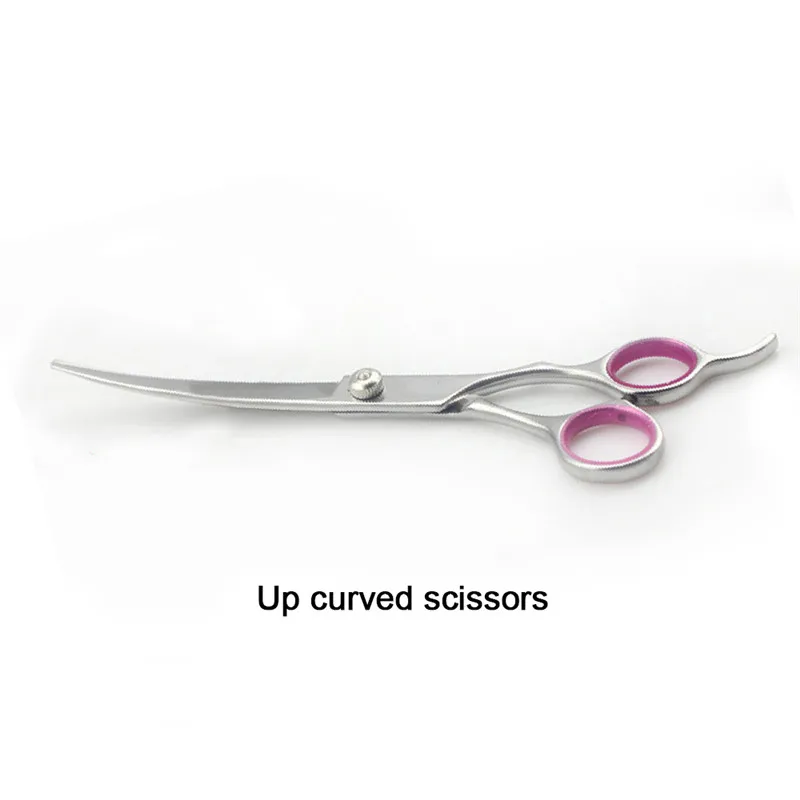 6inch Stainless Steel Pet Gromming Scissors Dog Cat Cutting Hair Shears Sharp Edge Barber Up Curved Down Curved Blade Scissors10