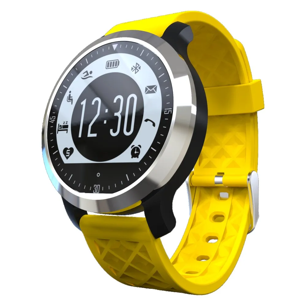IP68 Waterproof F69 Smart Watch Clock LCD Screen display Heart Rate Swimming Healthy Tracker font b