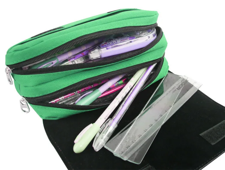 بوكيمون سوبر ماري محفظة سوبر ماريو القلم قلم رصاص أكياس الاطفال الكرتون الباركور متعددة الوظائف مزدوجة سستة التجميل أكياس الحالات