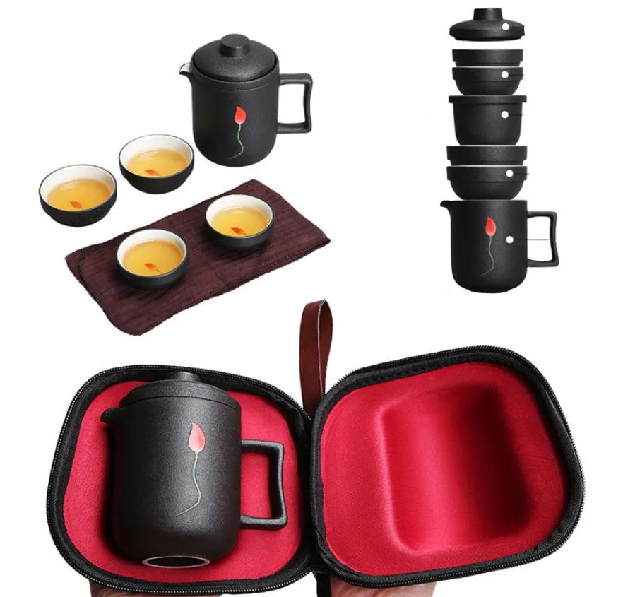 

Ceramic Teaware Portual Travel Teaware Define Chinese Kong Fu Teaware Convenient Accessory Tea Game