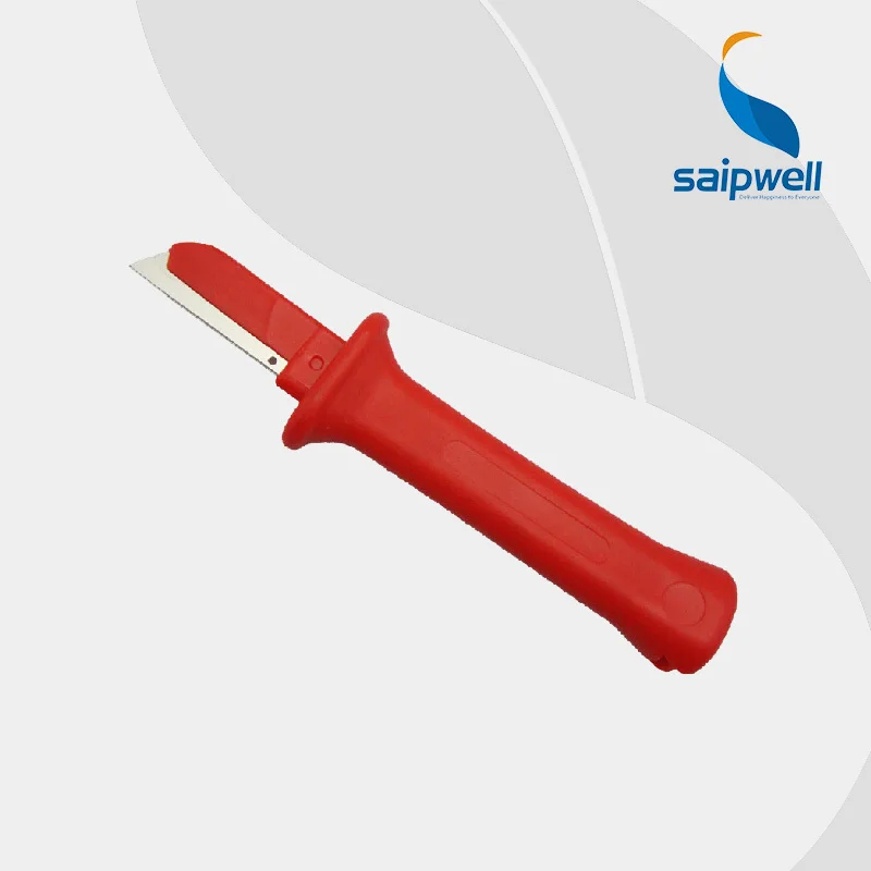 Wholesale Saipwell hand stripper tools for wire electric wire stripping electrician's knife 35HS