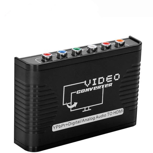  HD component Ypbpr a HDMI audio converter Ypbpr + audio Digitale coassiale a HDMI + audio stereo fu