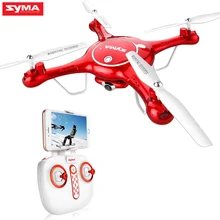 Syma X5UW RC Drone Quadrocopter With HD Camera Wifi FPV Real-time Drones SmartPhone Control Helicopter Dron With 4G Memory Card