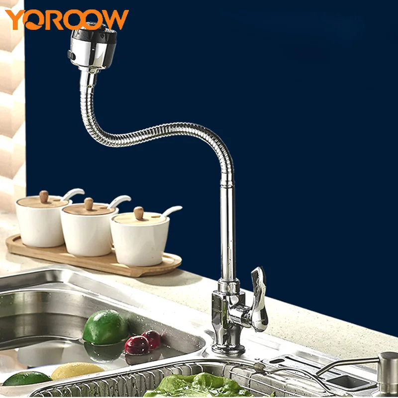 

Flexible Kitchen Tap Black Pull Out Faucet Thread For Sink Tub Water Filter Brushed Stainless Steel Nozzle Washing Mixer LH0020