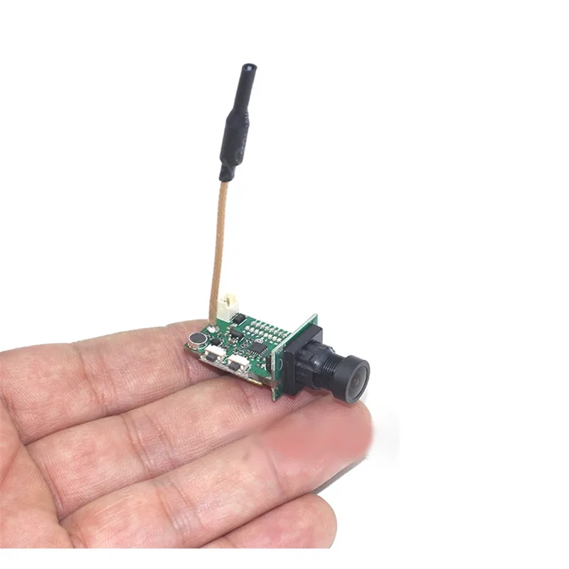 

LS-F200KT 5.8G 40CH 800TVL AIO FPV Camera Transmitter 25mW/200mW/600mW VTX 120 Degree FOV