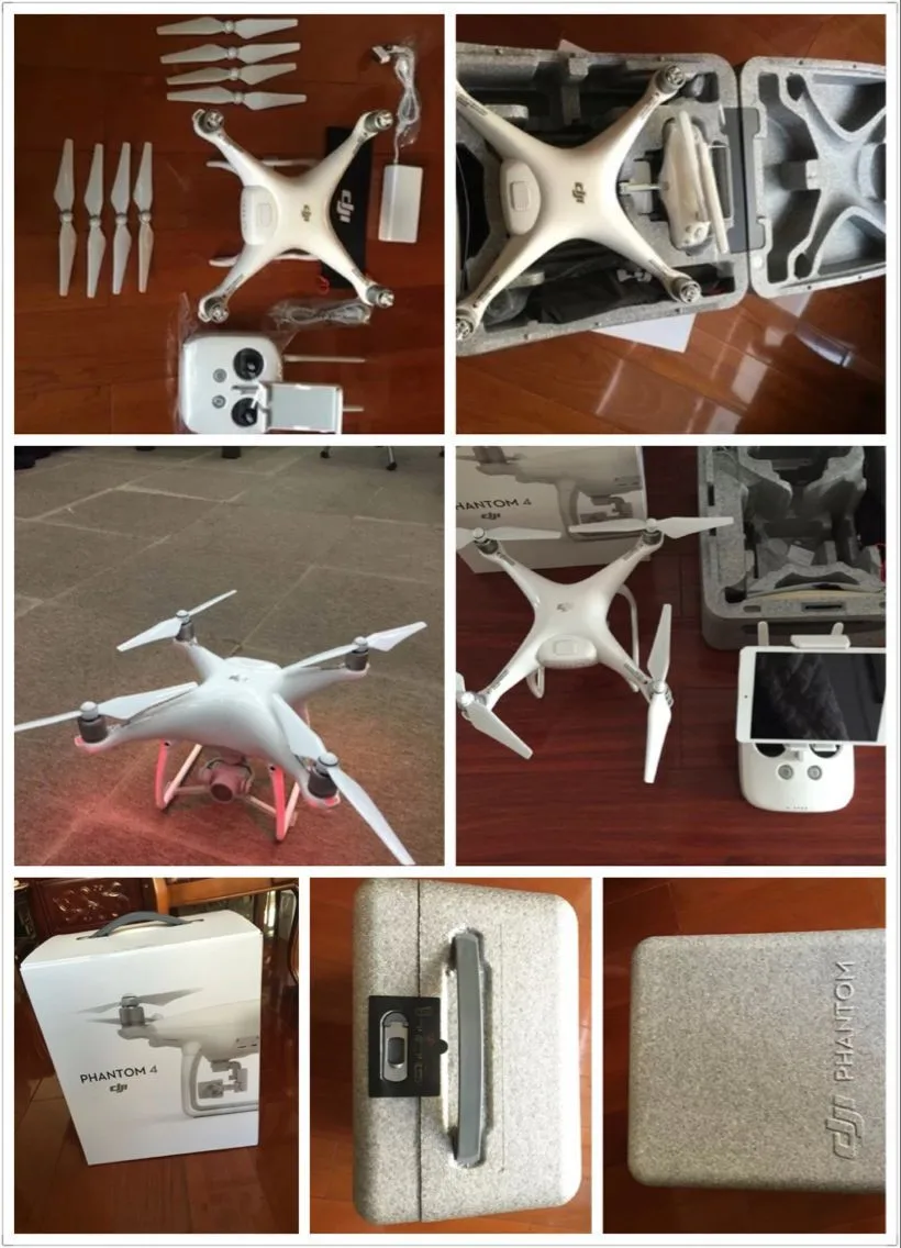 DJI Phantom 4 Quadcopter With 4K Camera And 3 Axis Gimbal For Drones Photographer PK DJII Phantom 3 Professional Mavic Pro
