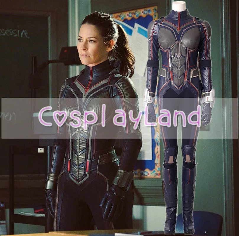 

Ant-Man and the Wasp Cosplay Costume Halloween Costumes Superhero Ant-man 2 the Wasp Costume Custom Made for Adult Women Suits